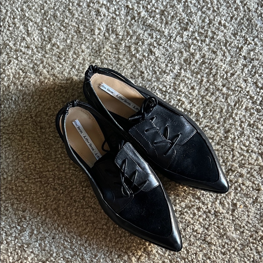 & Other Stories Black Pointed Flats